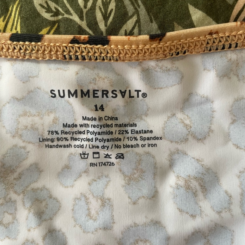 NWOT Summersalt Leopard Bikini - Picture 6 of 7